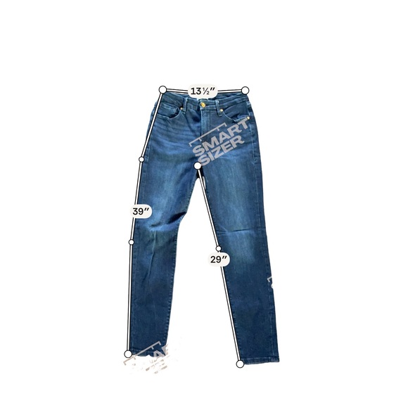 Good American Good Legs Skinny Jeans Blue224 Dark Wash 8/29 - Picture 5 of 5